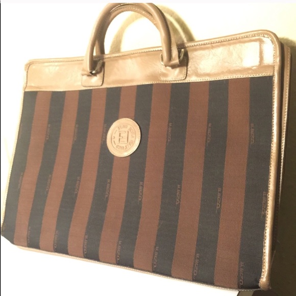 fendi briefcase vintage